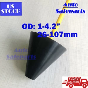 EVAP Smoke Diagnostics Tester Exhaust Intake Boot Cone Adapter US Stock 26-107mm - Picture 1 of 5