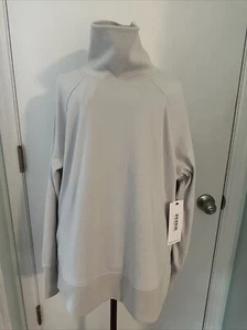 RBX high neck light gray athletic sweatshirt NWT - Picture 1 of 10