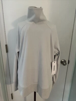 RBX M high neck light gray athletic sweatshirt NWT - Image 1 of 4