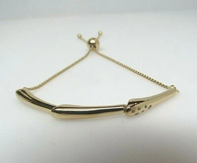 Pandora SHINE Flower Stem Sliding Bangle OSFA  Bracelet 567917CZ  $200  - Image 1 of 4