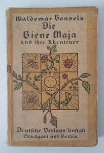 Buch, Kinderbuch "Die Biene Maja und ihre Abenteuer " - 1922 - Picture 1 of 7