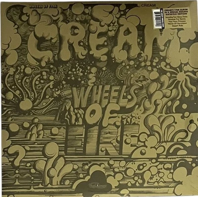 CREAM - Wheels of fire 2LP double 180g Gold Foil Jacket + 4 Bonus Tracks Ltd Ed. Foto 1 de 4