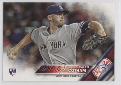 2016 Topps Caleb Cotham #530 Rookie RC - Image 1 of 2