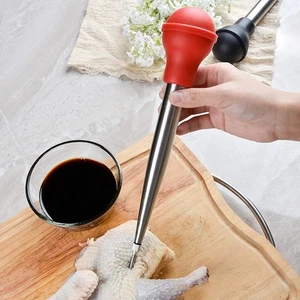 Heat Resistant Kitchen Turkey Baster Handle Hot Liquids with Confidence - Picture 1 of 5