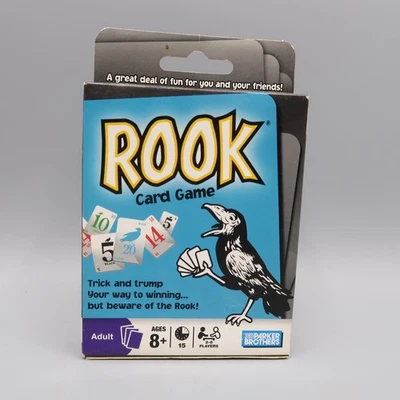 Rook Card Game by Hasbro Ages 8+ Family Fun Travel 2 player 2008 new - Image 1 of 4