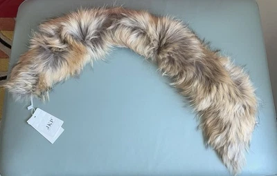 Cuello de piel de mapache Foto 1 de 4