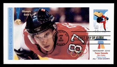 DR WHO 2010 FDC WINTER OLYMPICS SPORTS ALL STAR CACHET M59978 - Image 1 of 2