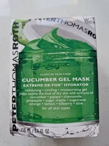 Peter Thomas Roth Cucumber Gel Mask 150ml All Skin Types New Boxed  - Picture 1 of 2