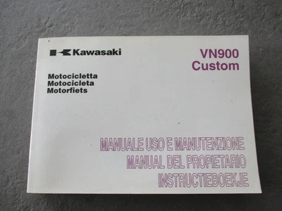 Manuel del Propietario Kawasaki VN 900 Custom ET 99976-1443 Benutzerhandbuch - Bild 1 von 4