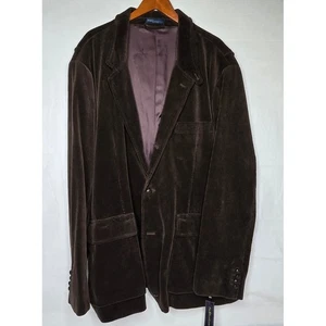 Polo Ralph Lauren Herren braun Cord Blazer Jacke Big Tall 3LT NOS Vintage - Bild 1 von 10