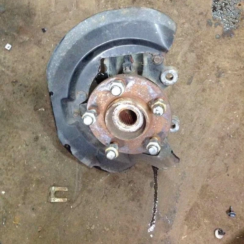 Conjunto de nudillo husillo de pasajero delantero derecho Mazda 5 2006-2012 fabricante original 06-12 Foto 1 de 4