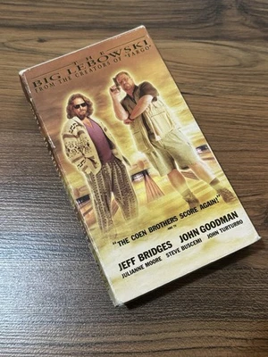The Big Lebowski (VHS, 1998) Jeff Bridges & John Goodman The Coen Brothers Foto 1 de 4