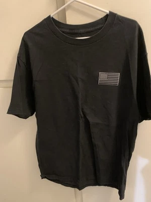 Camiseta Retrofit Negra Grande Americana 🇺🇸 Manga Corta RN#63925 Foto 1 de 4