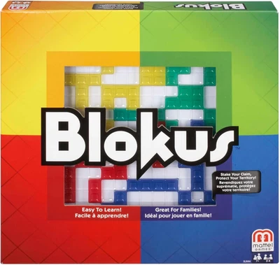 Blokus - Gioco Di Strategia - Tabellone Con 21 Pezzi Colorati Rossi - Verdi - Gi - Immagine 1 di 4