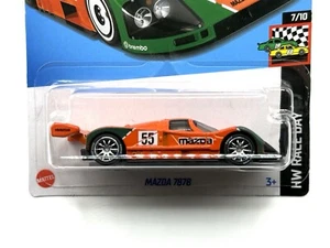 2024 Hot Wheels Mazda 787B 145/250 Orange Custom Real Riders Wheel Swap - Picture 1 of 7