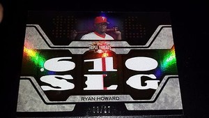 2008 Topps Triple Threads Relics Sepia #110 Ryan Howard
