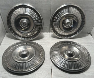 1964 64 Ford Falcon Hubcap Rim Wheel Cover Hub Cap 13" OEM Set 0 4 Used - Picture 1 of 23