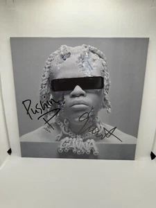 GUNNA Signed DS4EVER Vinyl Album Inscribed “Pushin P” JSA COA Autographed Grey - Picture 1 of 4