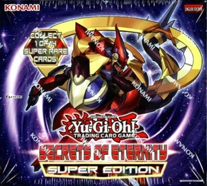 YUGIOH SECRETS OF ETERNITY SUPER EDITION BOX BLOWOUT CARDS - Picture 1 of 2