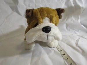Ganz Webkinz Bulldog HM126 Peluche Animal Gorro 9" Cachorro Perro - Imagen 1 de 9