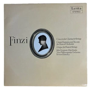 Finzi Clarinet Concerto Grand Fantasia Peter Katin Lyrita SRCS 92 M- - Picture 1 of 3