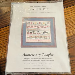 1997 Anniversary Sampler Kit Nancy Nicholas I Love My Home Counted Cross Stitch - Bild 1 von 4