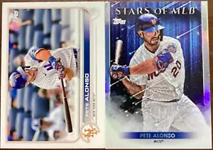2022 Topps Series 1 Pete Alonso Card Lot NY Mets #SMLB-29 & #315 ⚾️FREE SHIPPING - Picture 1 of 2