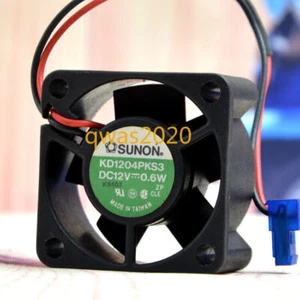 1pc SUNON KD1204PKS3 4CM 4020 12V 0.6W 2-wire Ooling Fan - Picture 1 of 3