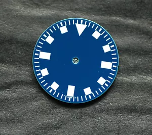 Esfera de reloj azul estéril copo de nieve copo de nieve DG 2813 - blanco Superluminova - Imagen 1 de 1