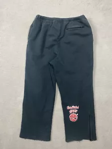 Pantalones de Sudadera Timberland de Colección para Hombre Talla XL Verde Cremallera Recta Pierna - Imagen 1 de 12
