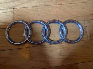 OEM 2005-2008 Audi A6 Trunk Lid Emblem Chrome Badge 4F0853742 - Picture 1 of 3