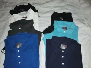 4x big man polo shirts New with tags Large and in Charge - Picture 1 of 2
