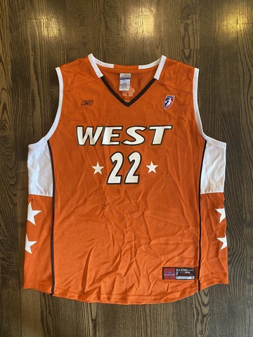RARE Adidas SHERYL SWOOPES #22 Houston Comets WNBA 2006 All Star Jersey Size XL Cover