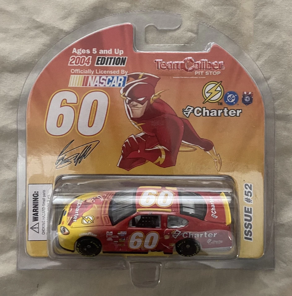 2004 Team Caliber Nascar Diecast Car DC Comics The Flash #60 Car Greg Biffle - Image 1 of 1