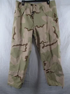 Gore-Tex Gore-Seam Pants Large Regular Desert Camo DCU Cold/Wet Weather Army - Picture 1 of 2