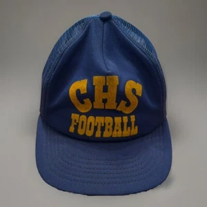 Vintage CHS Football Hat SnapBack Trucker. J.A. Miller Co. Made In The USA - Picture 1 of 7