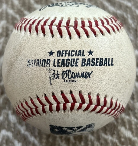 Genuine Rawlings Official Minor League Baseball Game-Used Cover