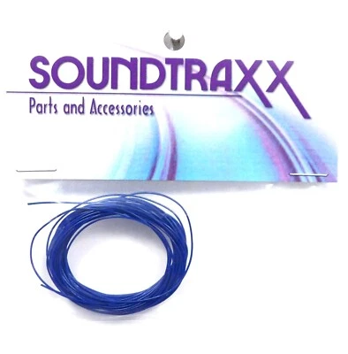 SoundTraxx 810148 Blue 30 AWG Super-Flexible Wire 10'  3.1m  Length - Image 1 of 3