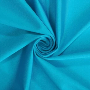Turquoise Shiny Milliskin Tricot Stretch Sewing Fabric 1.4+ yd 60" Costumes - Picture 1 of 2