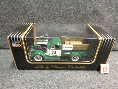 PRO-BUILD 1938 STUDEBAKER PICKUP TRUCK STAKE BED LIBERTY CLASSICS DIECAST B - Image 1 of 4