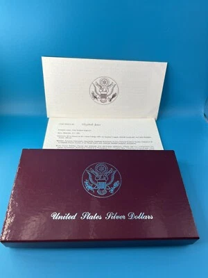 1983-S US Mint Olympic 1-Coin Proof Silver Dollar  Box/Coa - Image 1 of 4