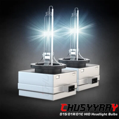 Lâmpada de farol frontal HID 6000K para Kia Cadenza 2014-2016 par de feixes baixos e altos - Imagem 1 de 4