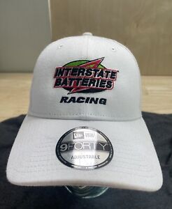 Kyle Bush #18 Nascar INTERSTATE BATTERIES Racing Cap Adjustable 9-FORTY Hat
