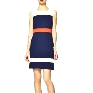 41 Hawthorn Sloane Colorblock A-Line Ponte Shift Vestido Talla XL - Imagen 1 de 7
