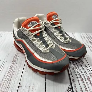 Nike Air Max 24-7 Grey Orange White 397252-101 Size 8.5 - READ - Picture 1 of 13