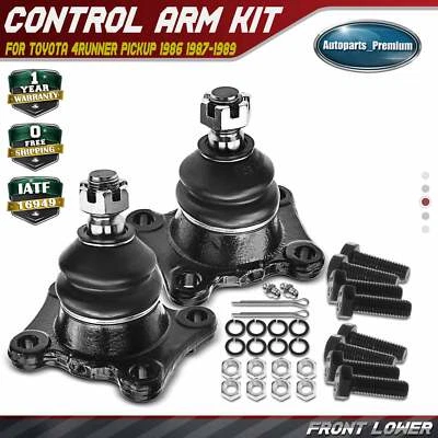 2Pcs Front Lower Suspension Ball Joints for Toyota 4Runner Pickup 1986 1987-1989 - Image 1 of 4