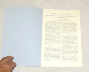 National Geographic Article: Afield with the Spiders - HE Ewing - 1933 - Imagen 1 de 2