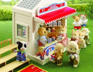 Sylvanian Families Calico Critters Grandstand & Souvenir Shop - Picture 1 of 6