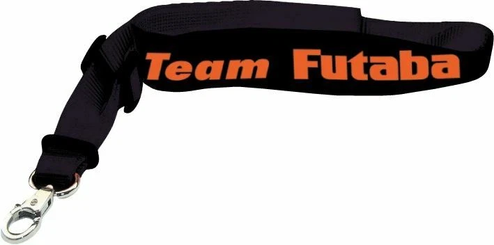 Futaba - Team Futaba Strap, Black & Orange Neck Strap - Image 1 of 1