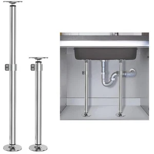 2PCS Undermount Sink Brackets,Undermount Sink Mounting Brackets,Stainless Steel - Picture 1 of 5